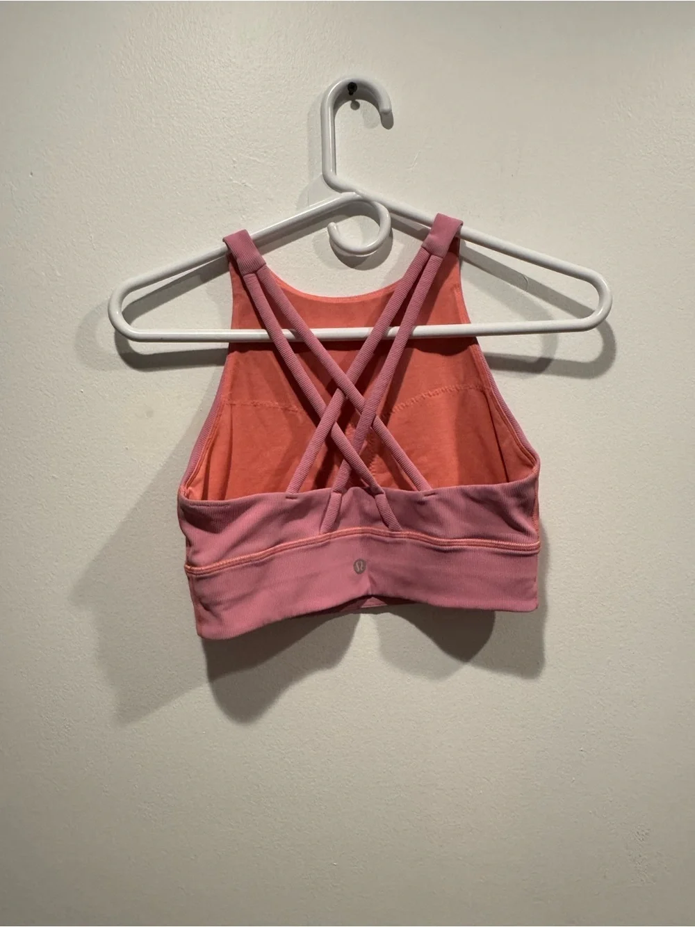 Lululemon Athletica High-Neck Longline Ribbed Bra